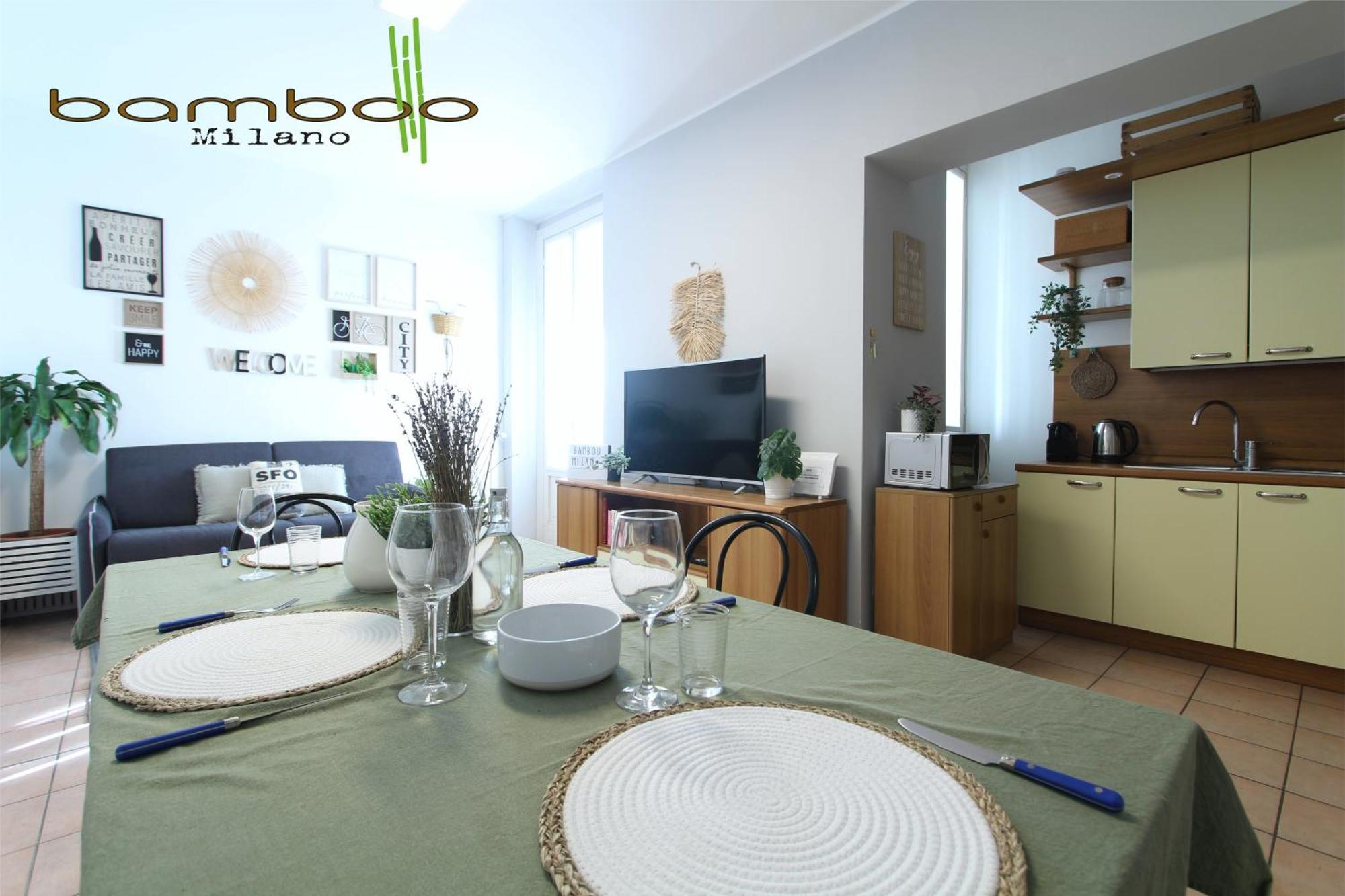Ferienwohnung Bamboo Milano Copernico Exterior foto