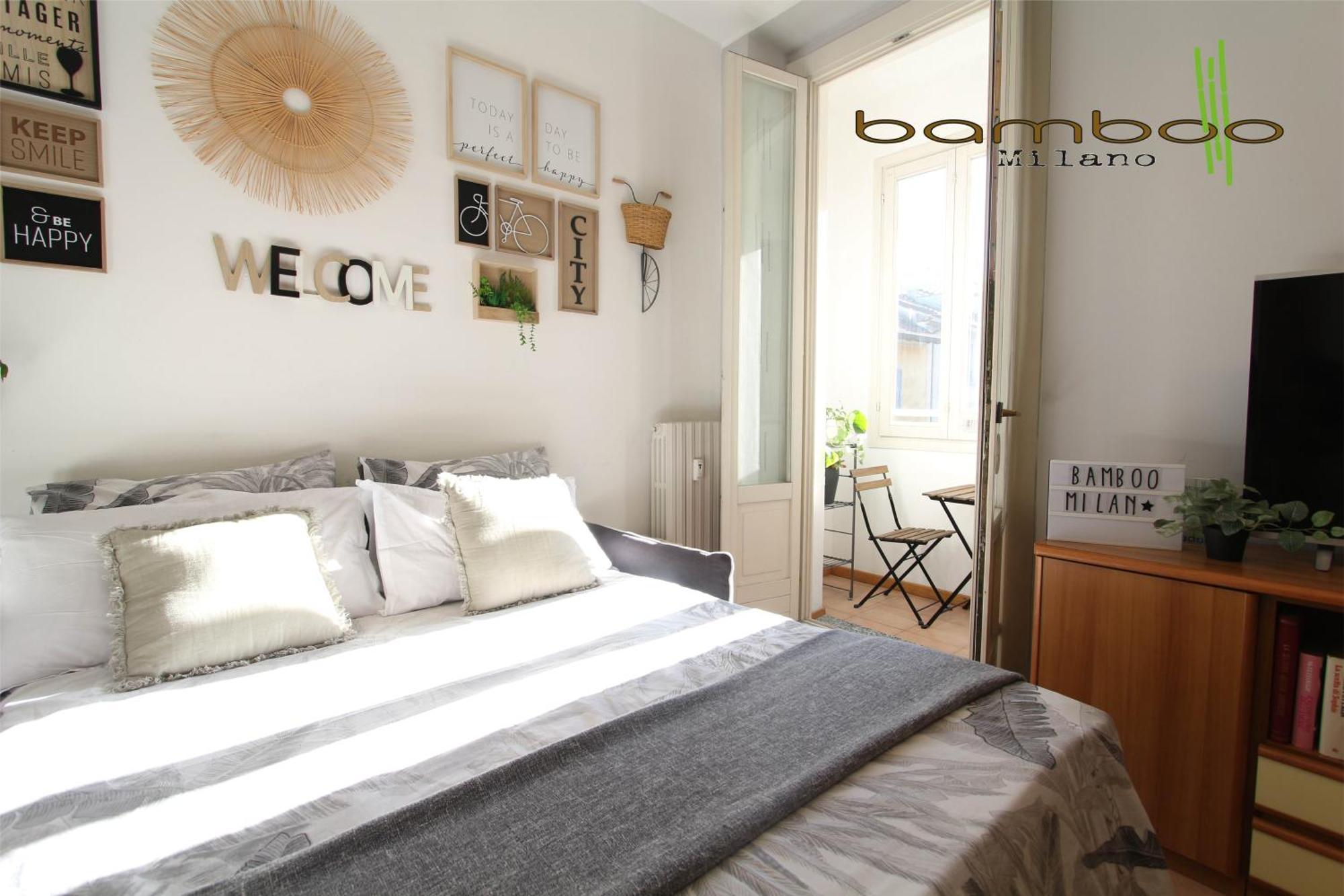 Ferienwohnung Bamboo Milano Copernico Exterior foto
